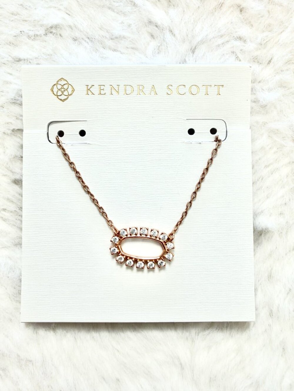 Kendra Scott Elisa Open Frame Necklace